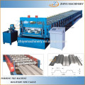 colored steel deck floor roll forming machine/metal deck flooring cold roll forming machinery